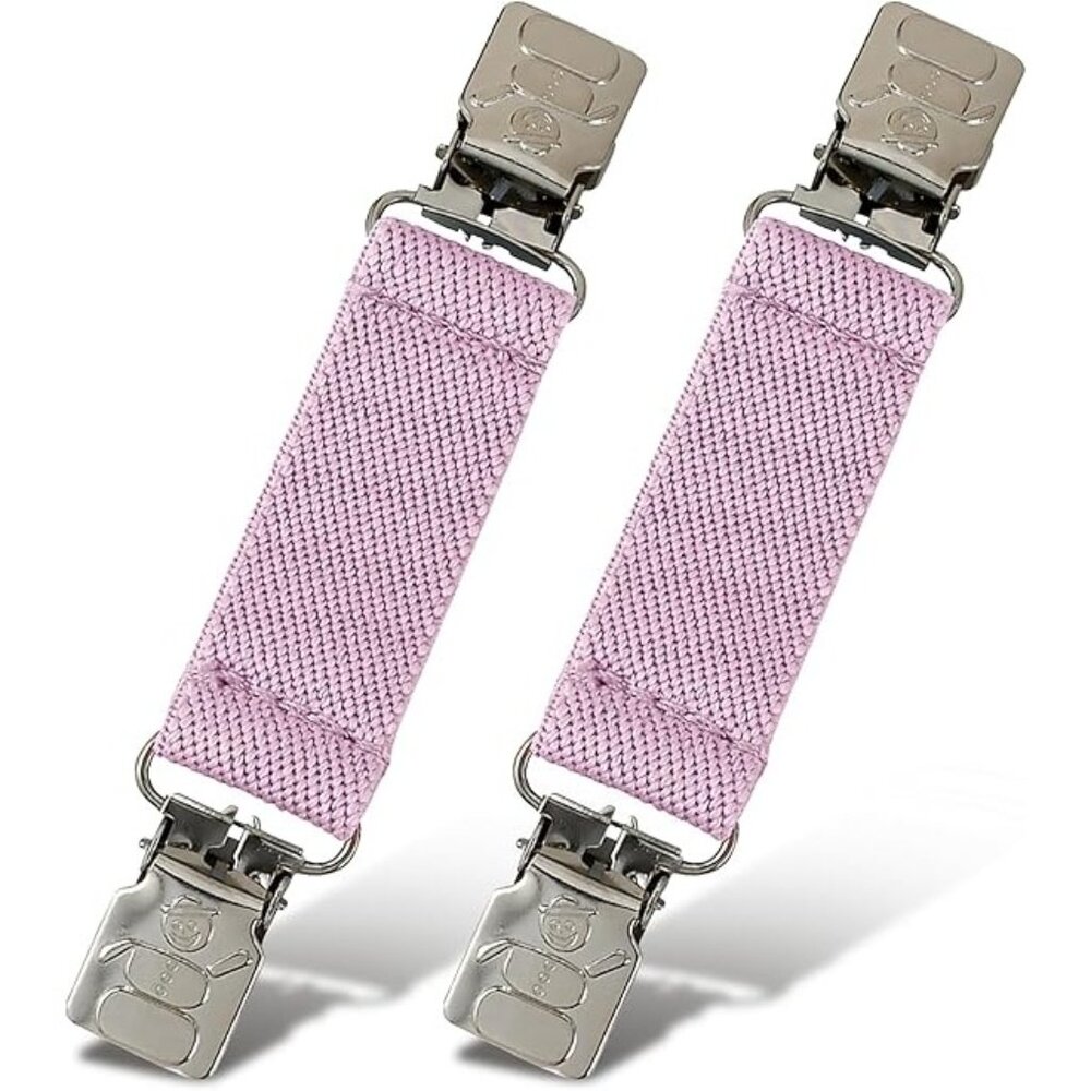 Hold’Em Mitten Glove Clips for Toddler & Kids Extra Tight Grip - Light Pink